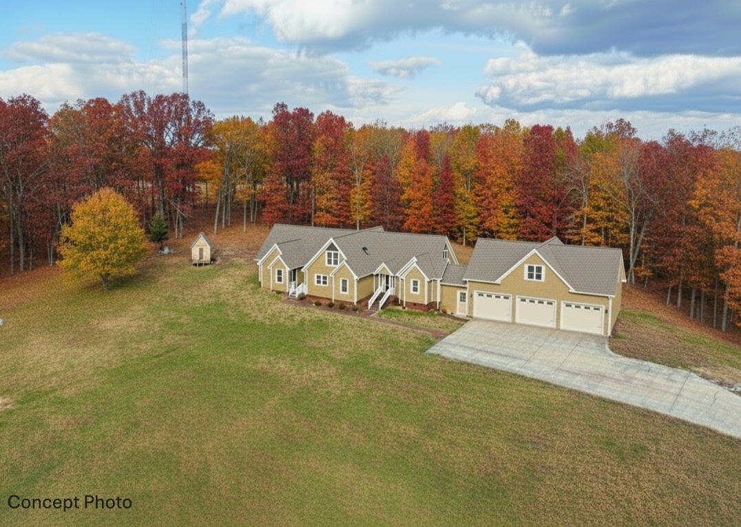 1280 Bold Springs Road McEwen, TN 37101 - Photo 4 of 66 a view of a town with mountains front of house