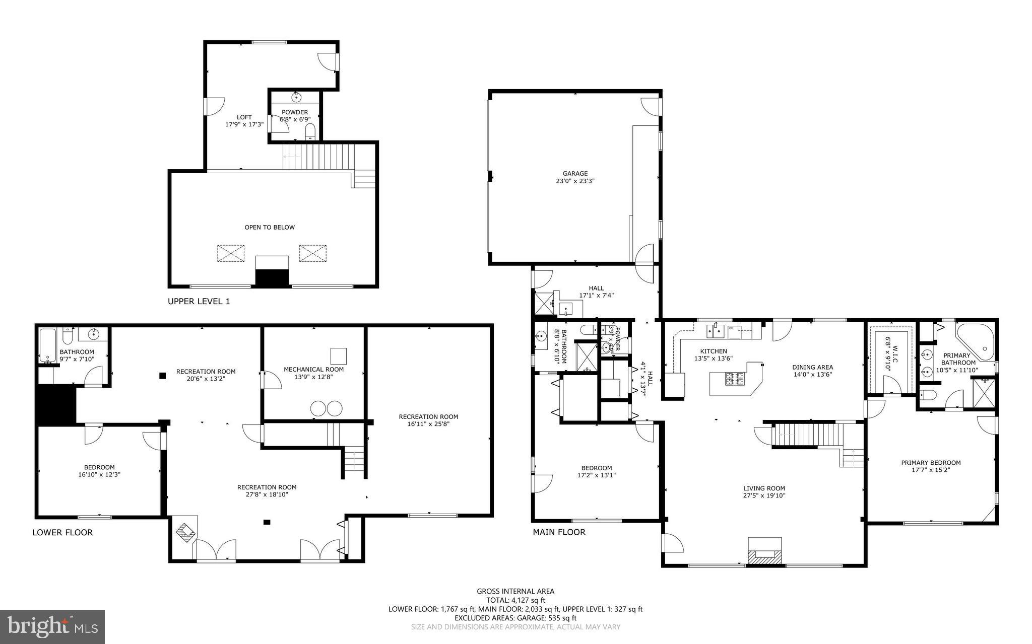 14520 Ridenour Road Smithsburg, MD 21783 - Photo 37 of 37 Combined florr plans