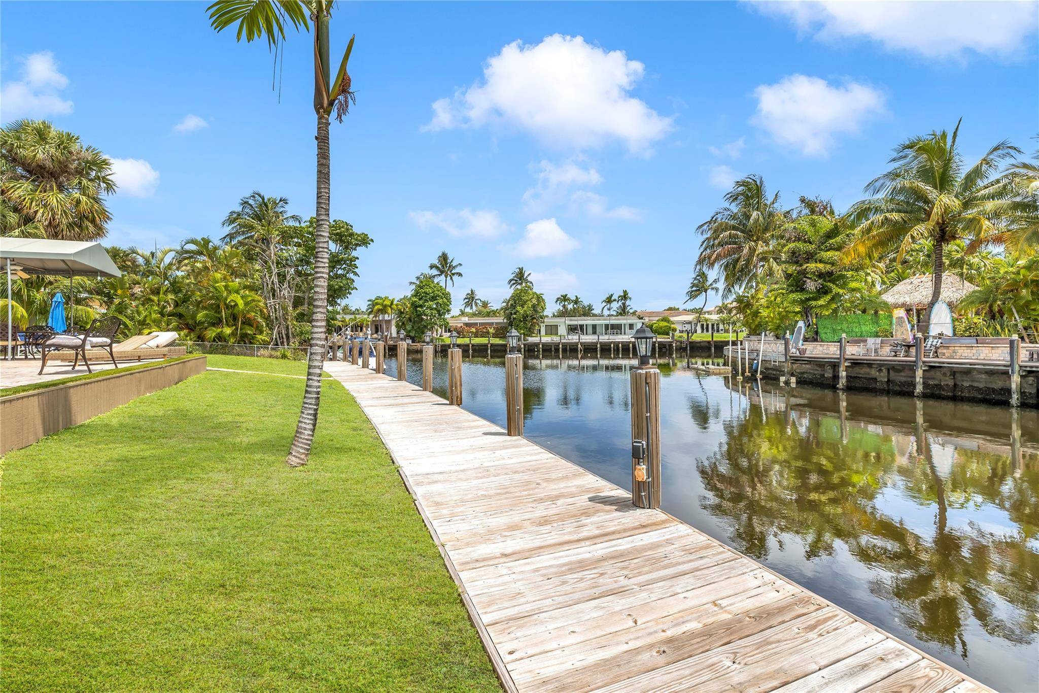 4730 Northeast 22nd Avenue Lighthouse Point, FL 33064 - Photo 27 of 35 a lake view with a lake view
