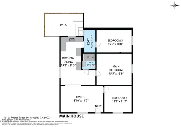 $3,300 | 1121 La Puerta Street, Los Angeles, CA 90023