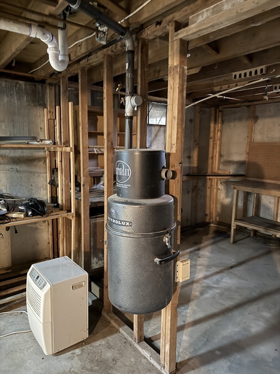 1 Anna Street Ware, MA 01082 - Photo 20 of 26 a kitchen with a refrigerator and white cabinets