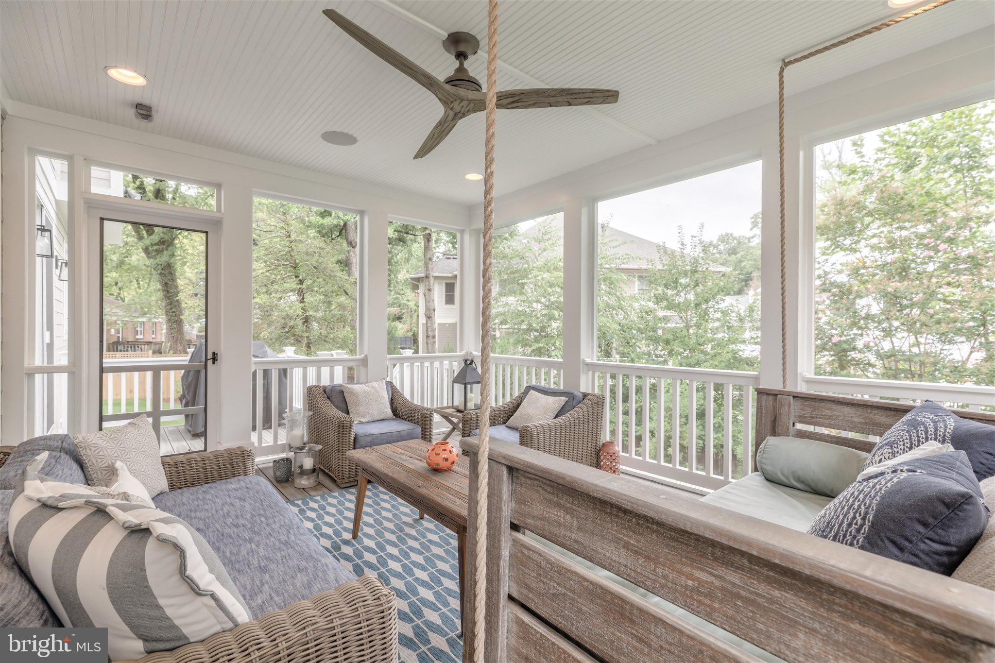 3609 John Marshall Drive Arlington, VA 22207 - Photo 31 of 71 Screened-in Porch