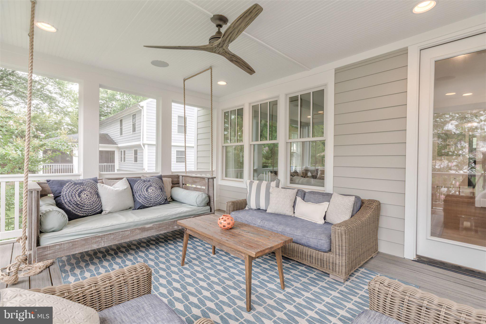 3609 John Marshall Drive Arlington, VA 22207 - Photo 32 of 71 Screened-in Porch