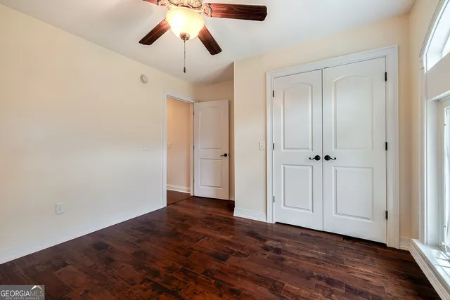 wooden floor in an empty room