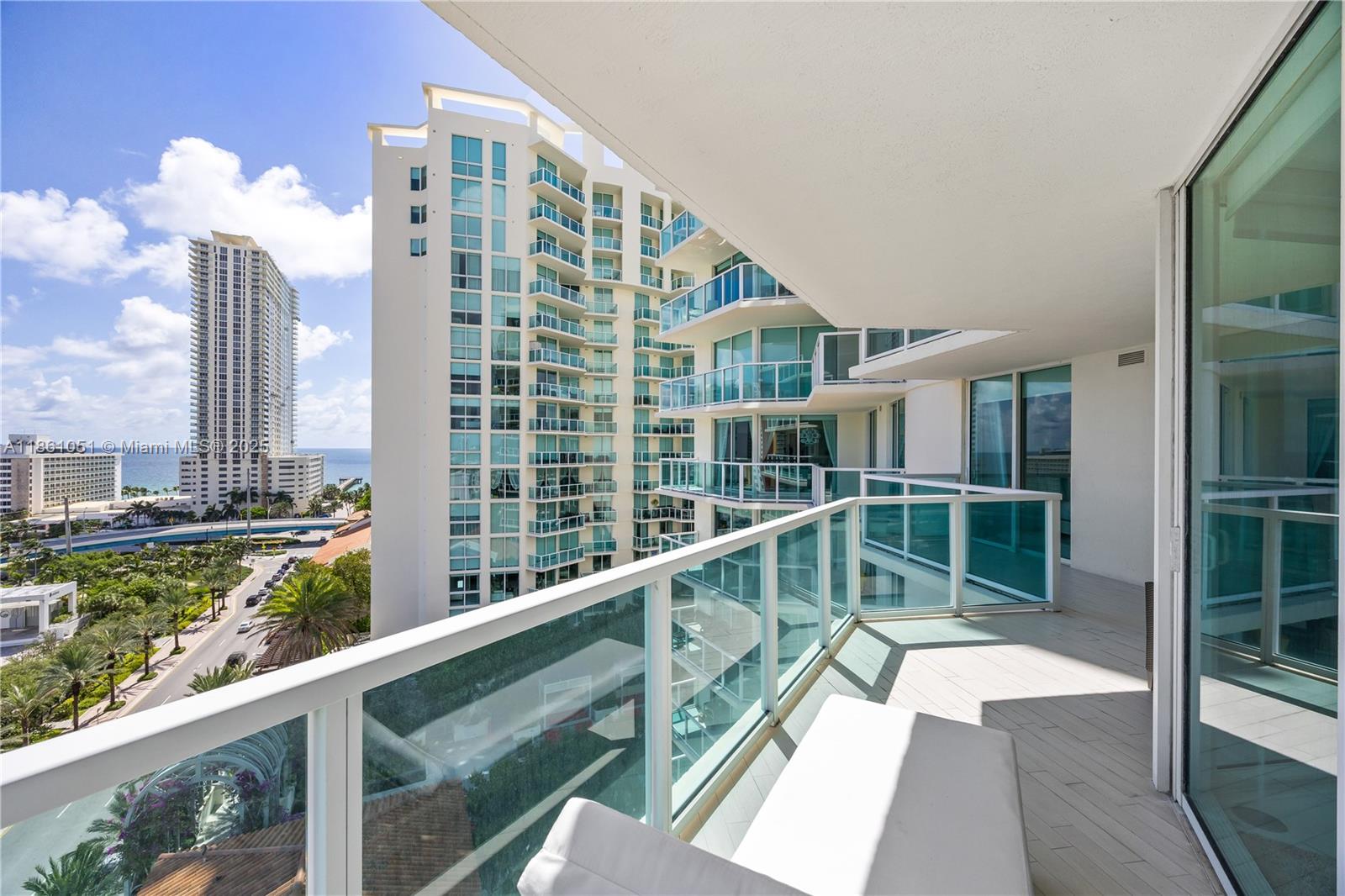 250 Sunny Isles Boulevard, Unit 31202 Sunny Isles Beach, FL 33160 - Photo 17 of 28 a view of balcony with city view