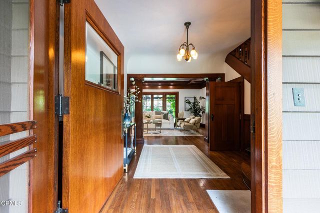 a view of a entryway door of the house