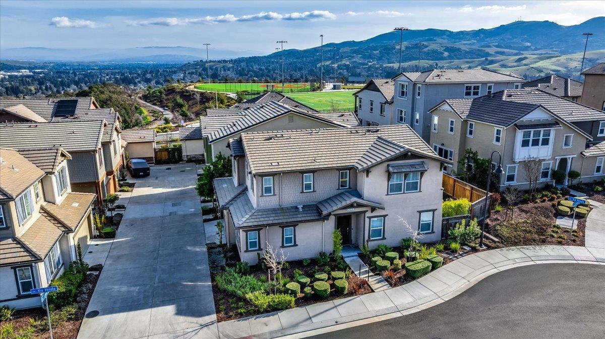 2005 Davoli Court San Ramon, CA 94583 - Photo 37 of 45 Aerial perspective with nearby sports fields in background