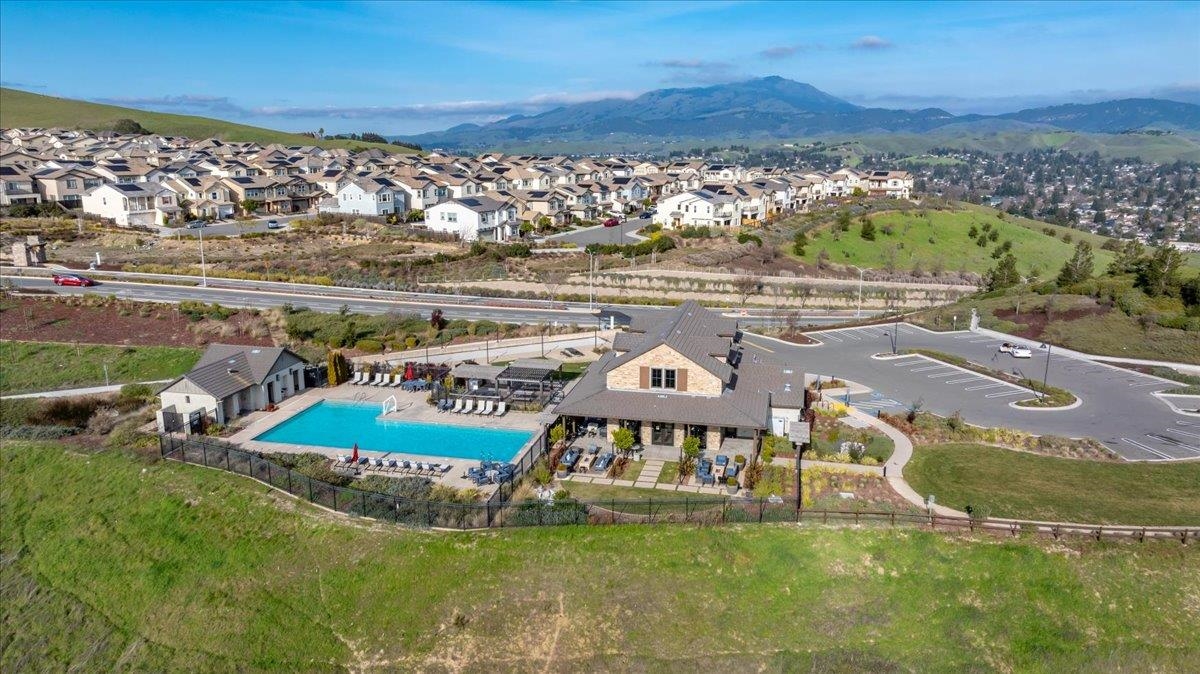 2005 Davoli Court San Ramon, CA 94583 - Photo 41 of 45 Aerial view of Community Pool and Clubhouse