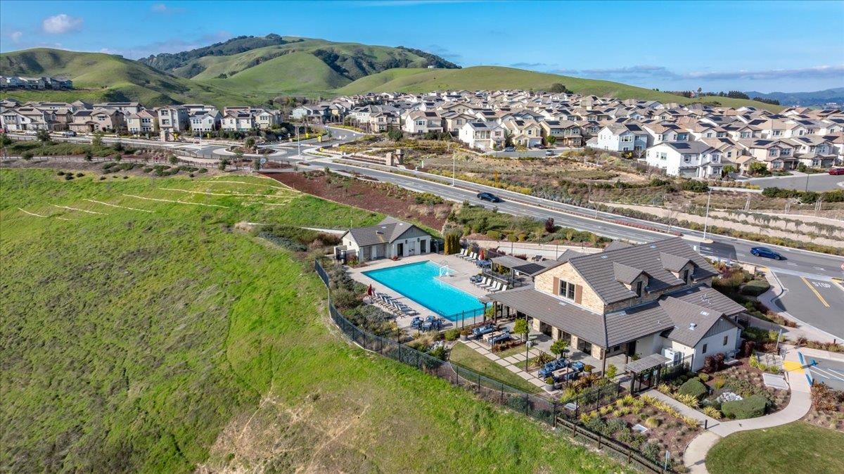 2005 Davoli Court San Ramon, CA 94583 - Photo 42 of 45 Aerial perspective of Community Pool and Clubhouse