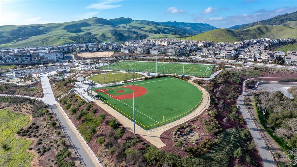 2005 Davoli Court San Ramon, CA 94583 - Photo 43 of 45 Aerial perspective of nearby sports fields