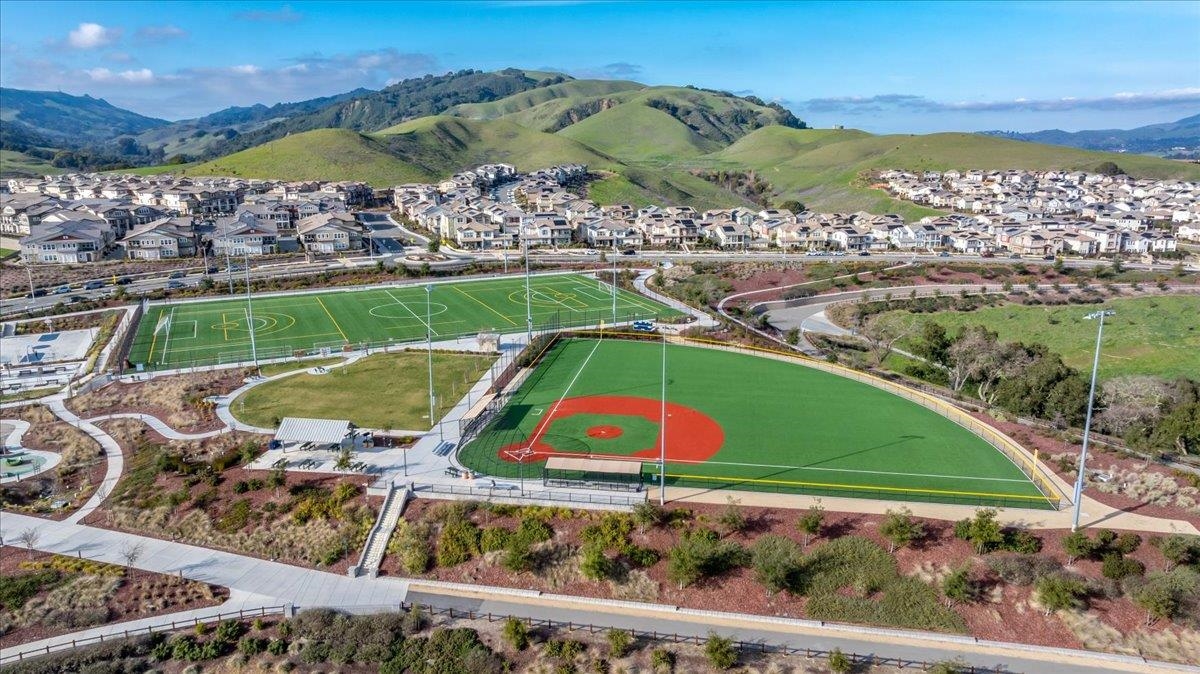 2005 Davoli Court San Ramon, CA 94583 - Photo 44 of 45 Aerial perspective of nearby sports fields