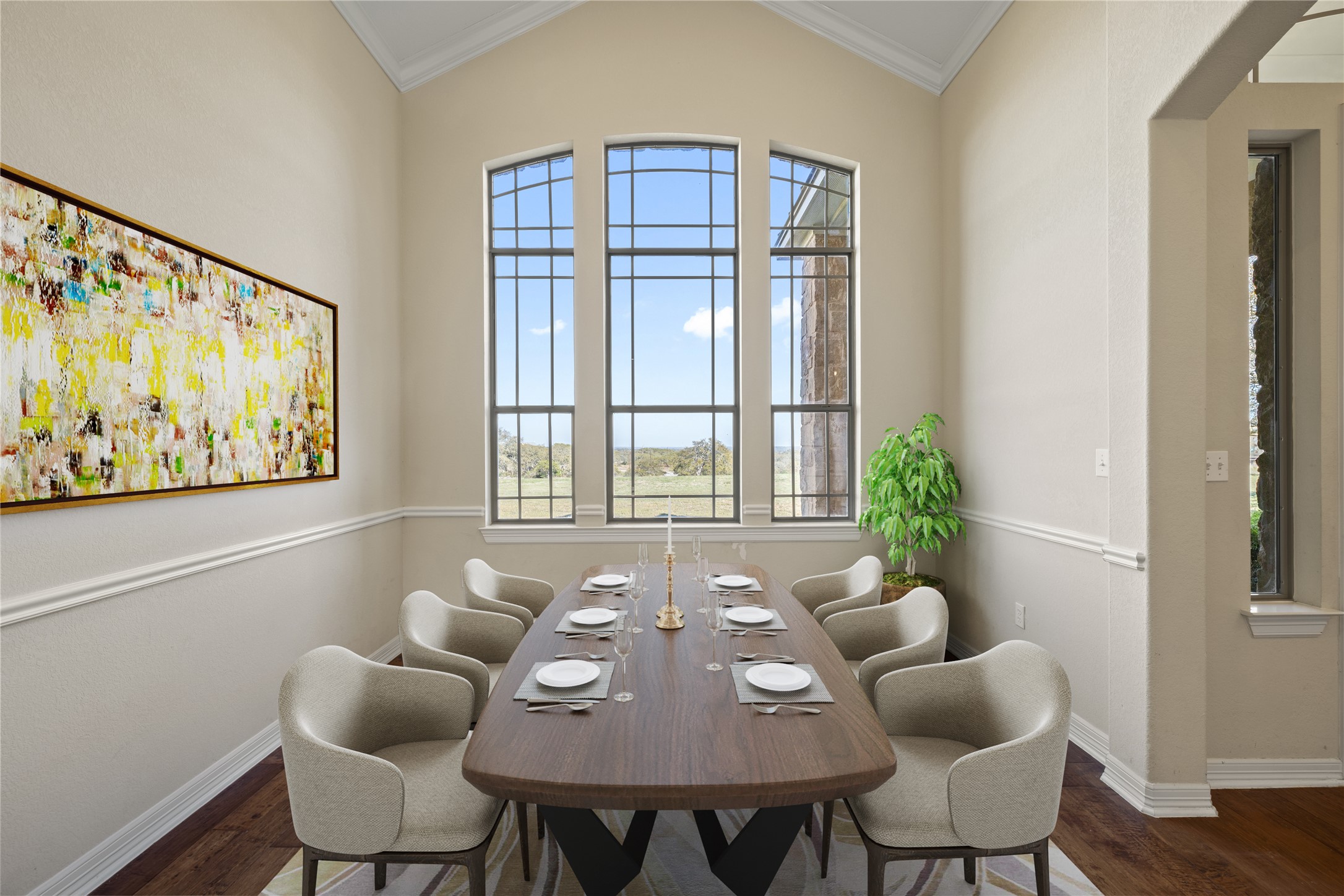 118 Landons Way Blanco, TX 78606 - Photo 6 of 32 a view of a dining room with furniture window and outside view