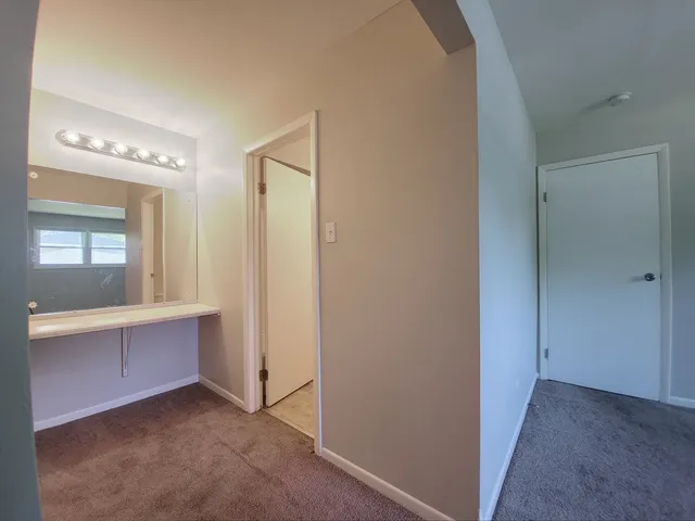 a view of an entryway