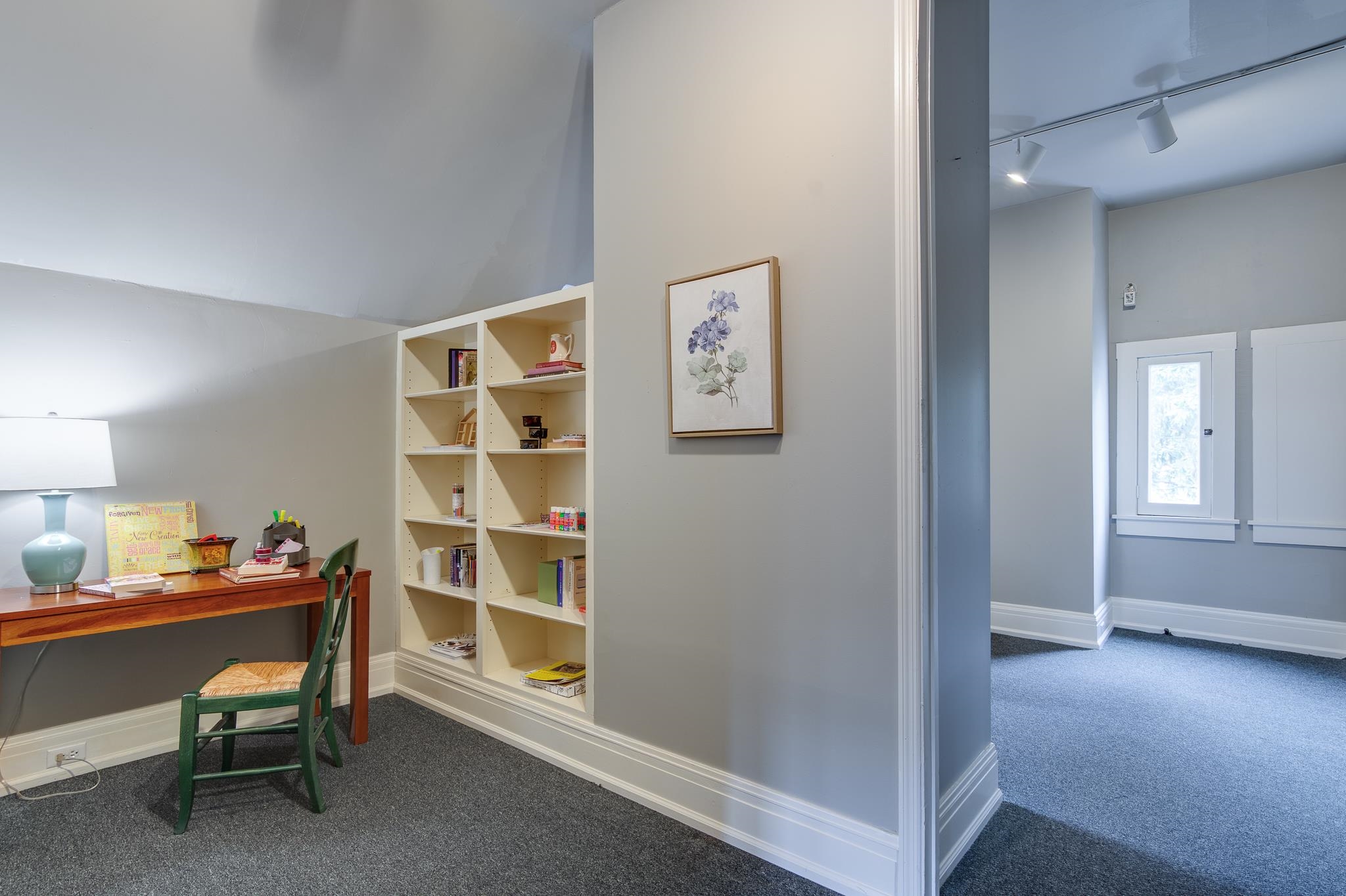 2221 Poplar Avenue Memphis, TN 38104 - Photo 30 of 40 a view of a workspace with furniture and a window