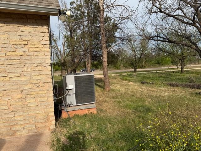 4050 Old Anson Road Abilene, TX 79601 - Photo 37 of 40 a backyard of a house with lots of green space