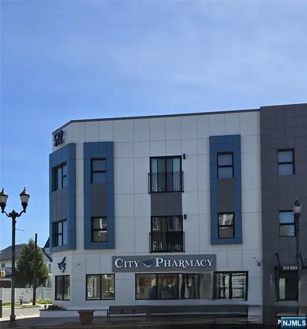 a building with street view