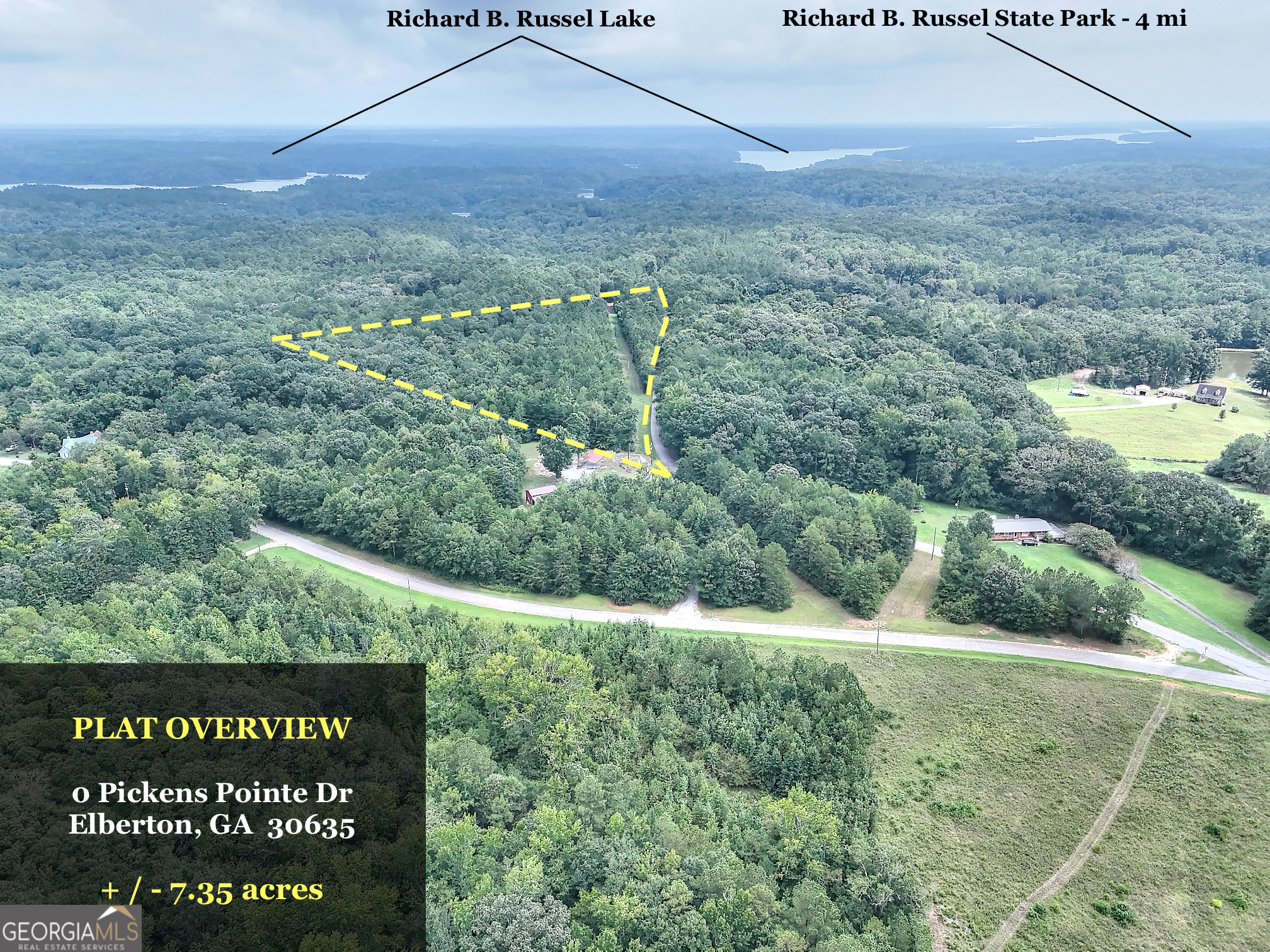 0 Pickens Point Drive Elberton, GA 30635 - Photo 4 of 17 a view of a field