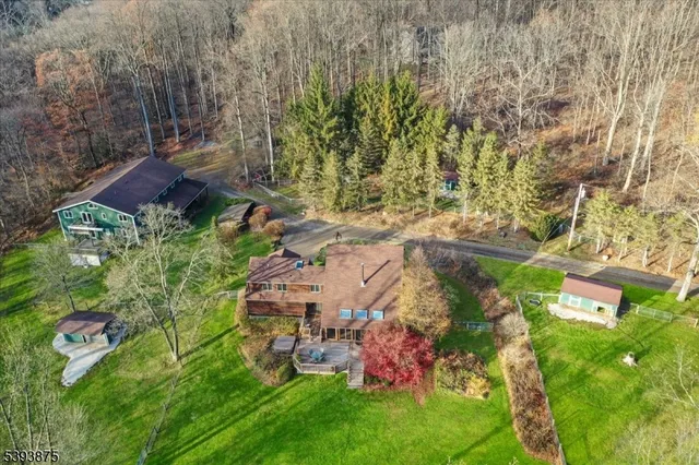 a bird view of building