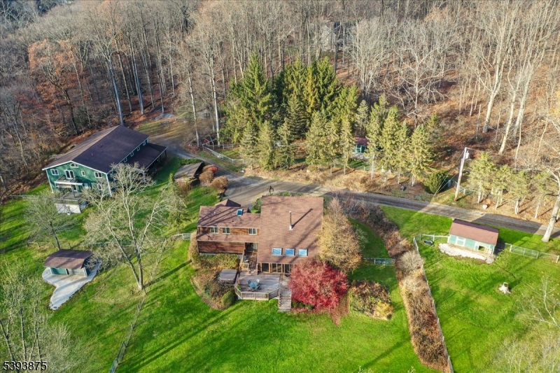 a bird view of building