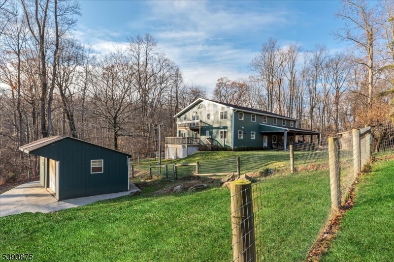 71 Sliker Road Glen Gardner, NJ 08826 - Photo 34 of 50 a view of house with backyard