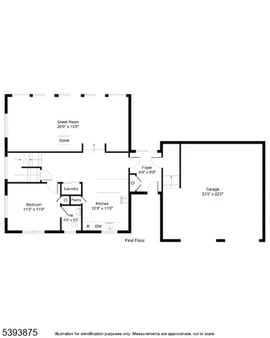 a picture of a floor plan