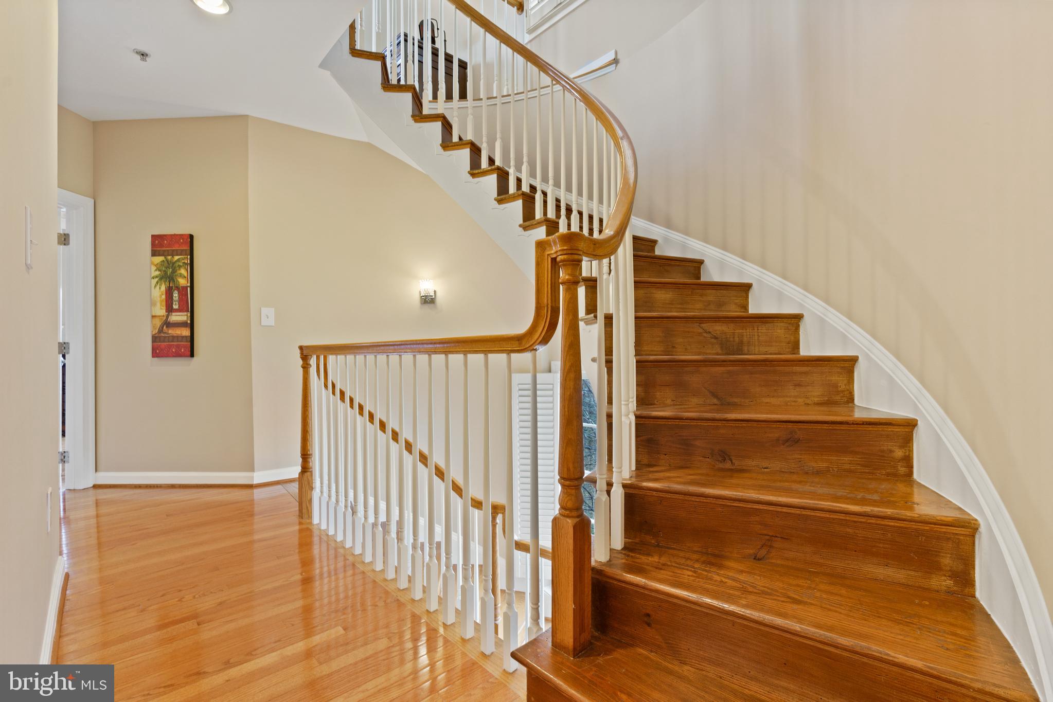 7429 Seneca Ridge Drive McLean, VA 22102 - Photo 22 of 48 Curved staircase