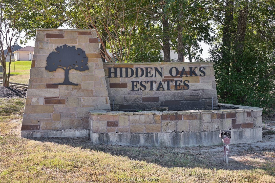 a view of a street sign