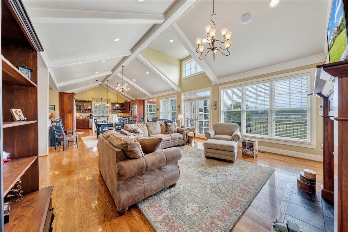 400 Quail Ridge Drive Fincastle, VA 24090 - Photo 18 of 113 a living room with furniture or outdoor view and a large window