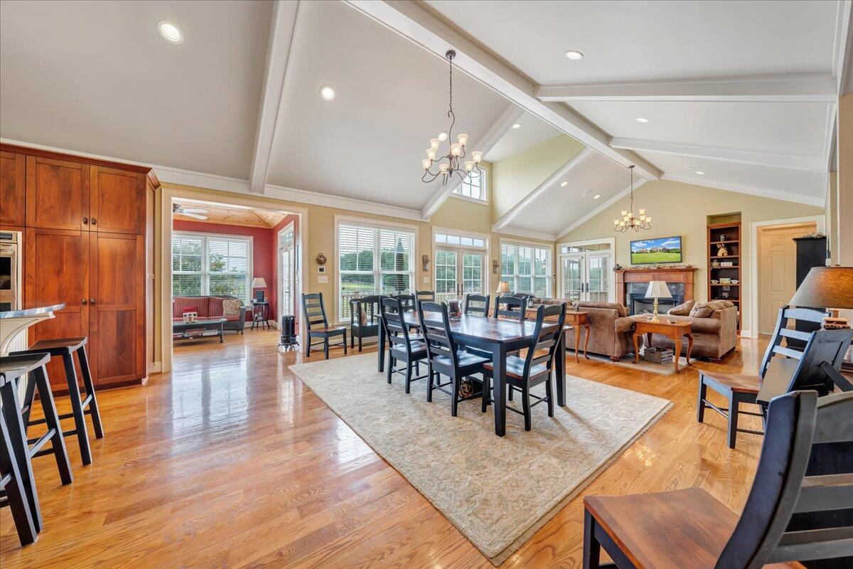 400 Quail Ridge Drive Fincastle, VA 24090 - Photo 22 of 113 a view of a dining room with furniture window and wooden floor