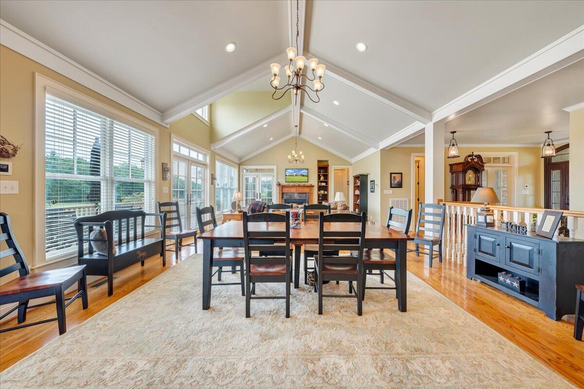 400 Quail Ridge Drive Fincastle, VA 24090 - Photo 27 of 113 a view of a dining room with furniture window and outside view