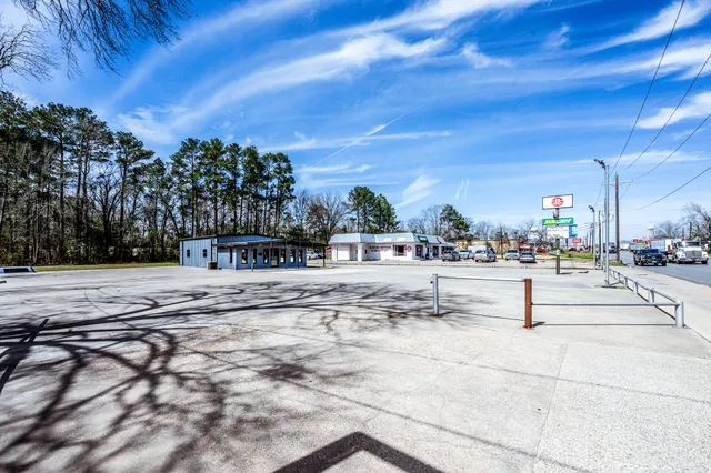 a view of outdoor space and street view