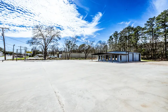 a view of city with trees