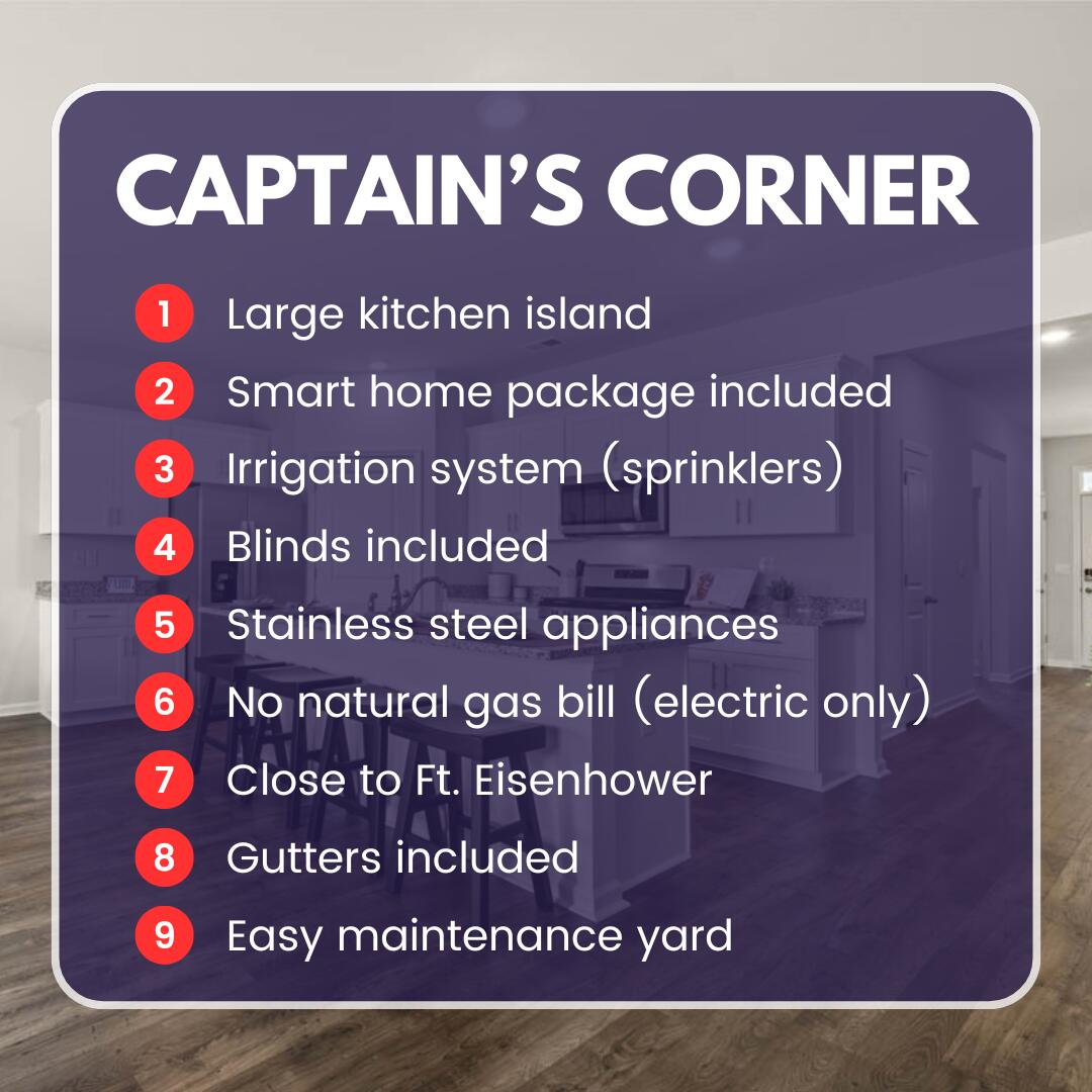 5159 Captain Drive, Unit 148 Grovetown, GA 30813 - Photo 51 of 53 Captain's Corner Cali floor plan