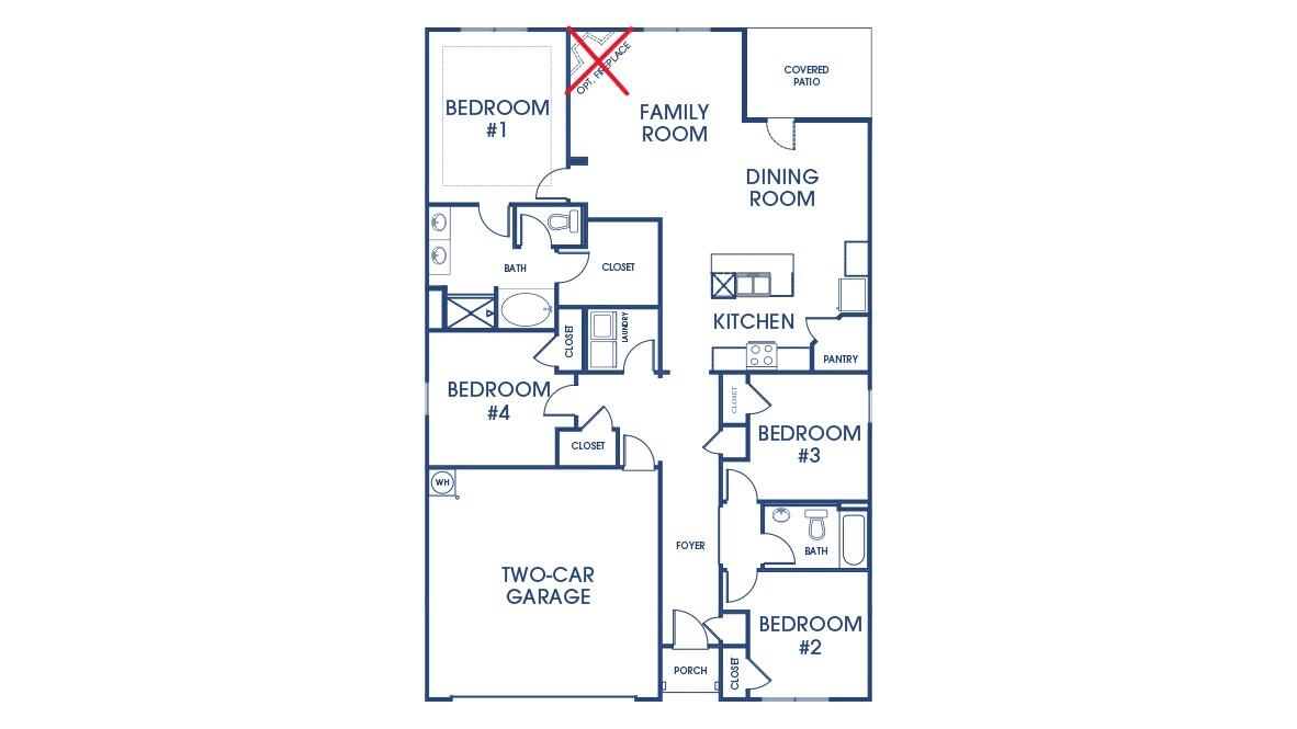 5159 Captain Drive, Unit 148 Grovetown, GA 30813 - Photo 53 of 53 Cali-floorplan with patio (no fireplace)