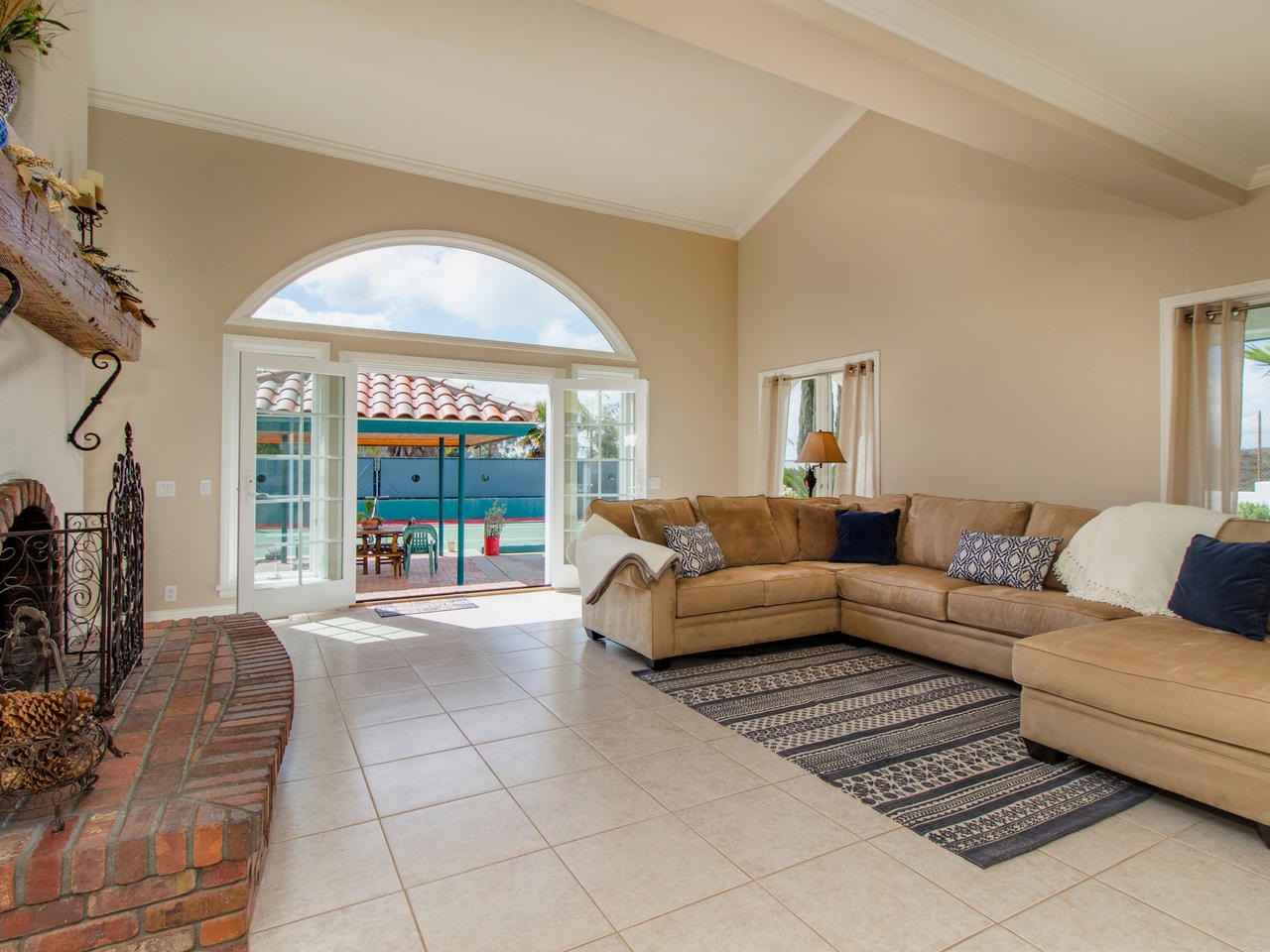 898 Burma Road Fallbrook, CA 92028 - Photo 12 of 25 Superb family room with deluxe fireplace!