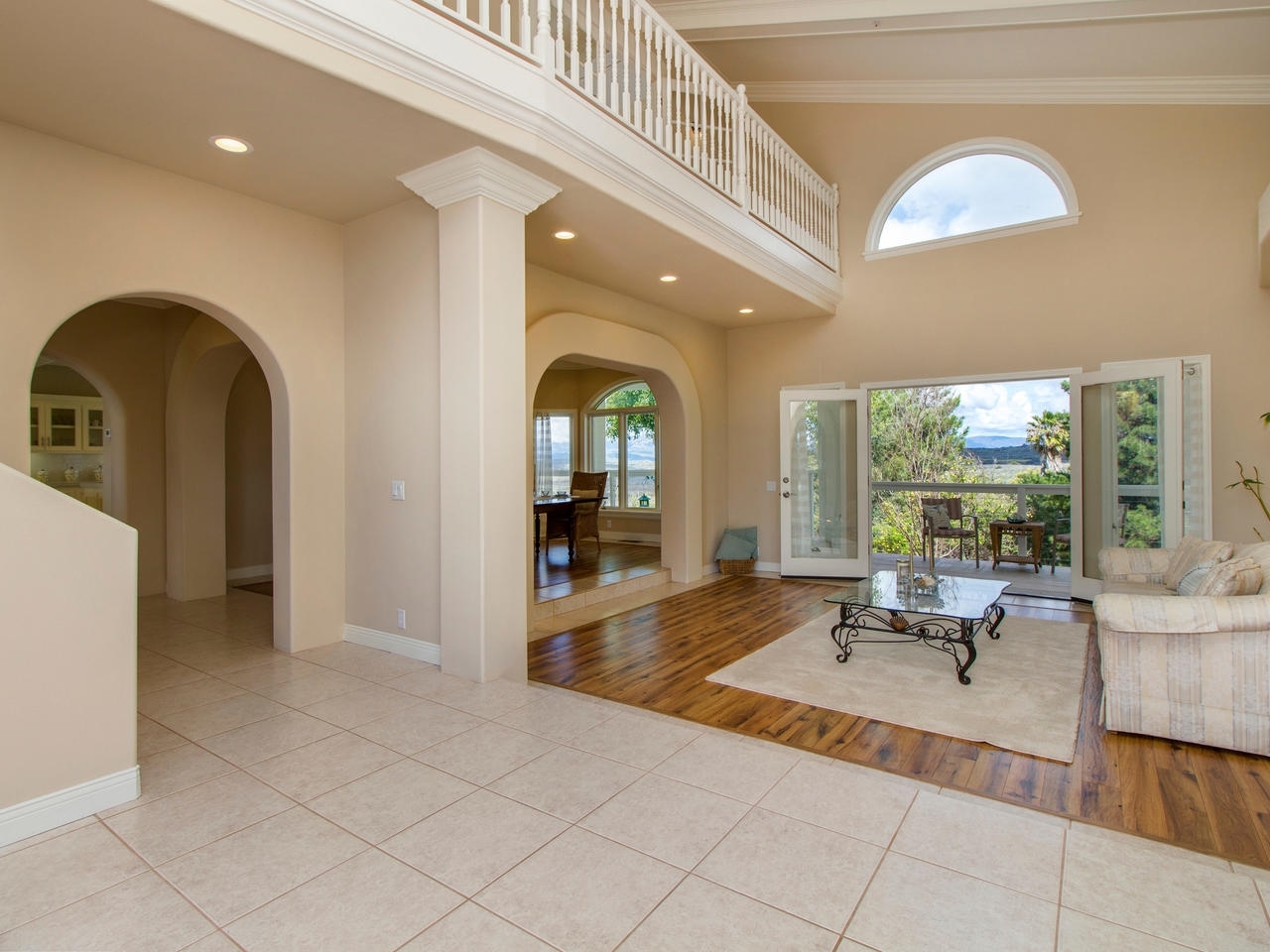 898 Burma Road Fallbrook, CA 92028 - Photo 5 of 25 Hardwood floor and French doors with perfect living room!