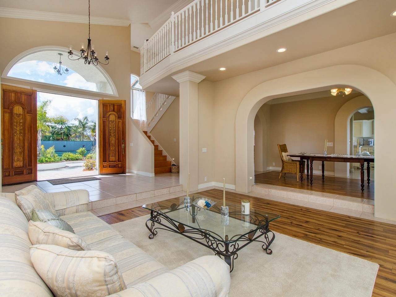 898 Burma Road Fallbrook, CA 92028 - Photo 7 of 25 Deluxe dining room next to living room and kitchen.