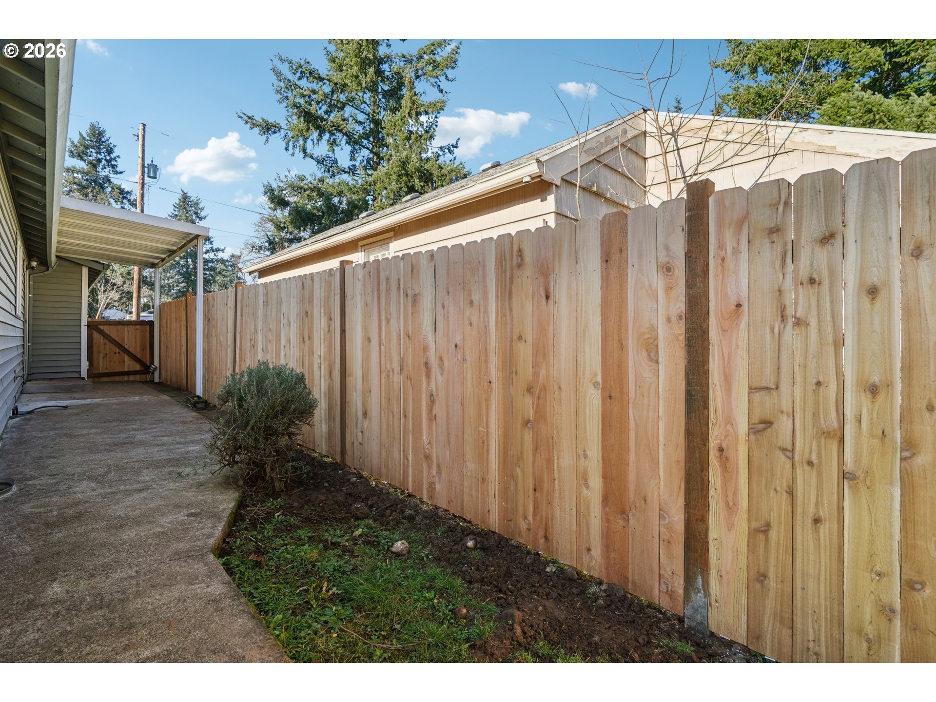 7306 Southeast 76th Avenue Portland, OR 97206 - Photo 27 of 34 a view of a back yard
