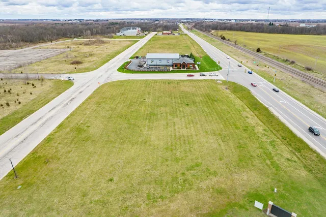 a view of a swimming pool with an ocean view