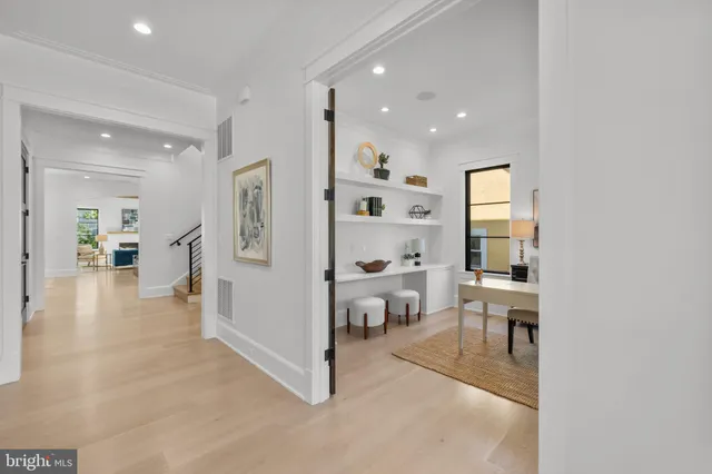 a view of a living room