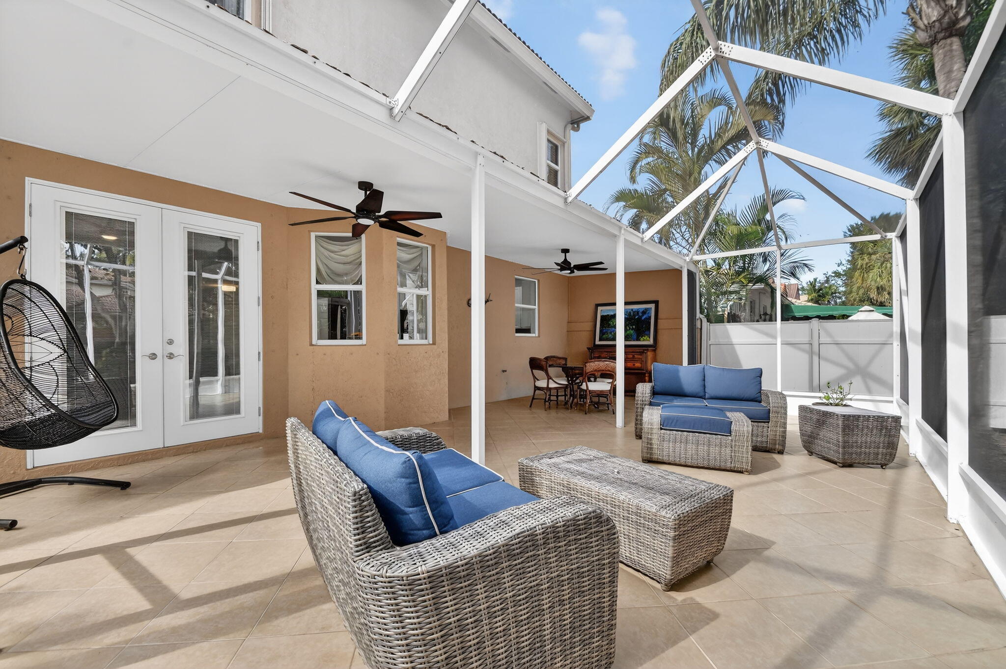 1605 East Classical Boulevard Delray Beach, FL 33445 - Photo 32 of 34 Screened Patio
