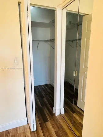 a view of front door