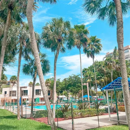a view of a terrace with a garden and plants