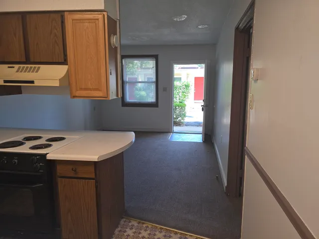a view of a storage & utility room in a kitchen
