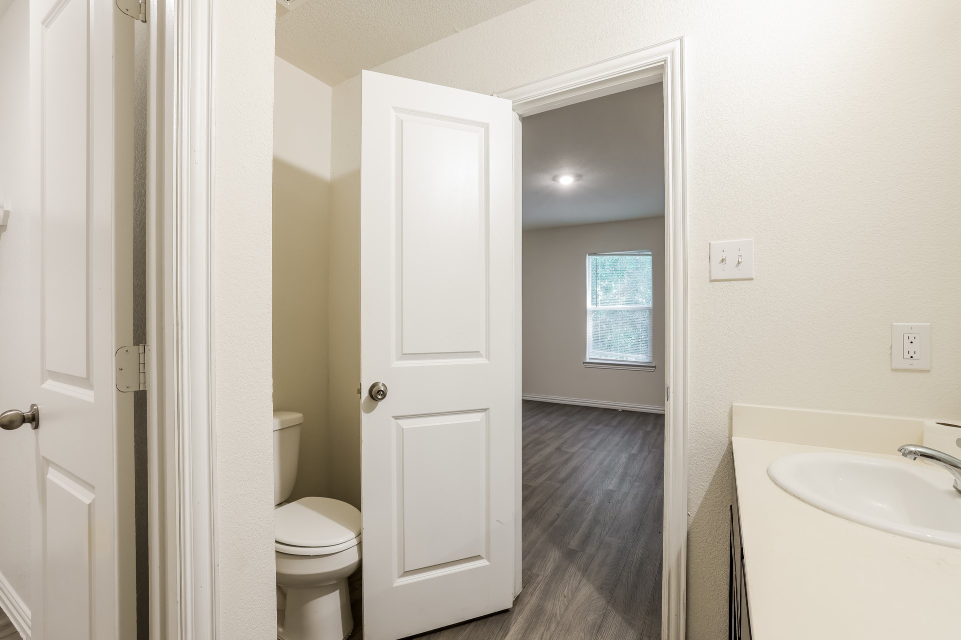 8213 Linda Vista Road Houston, TX 77028 - Photo 11 of 21 a bathroom with a sink a toilet and shower