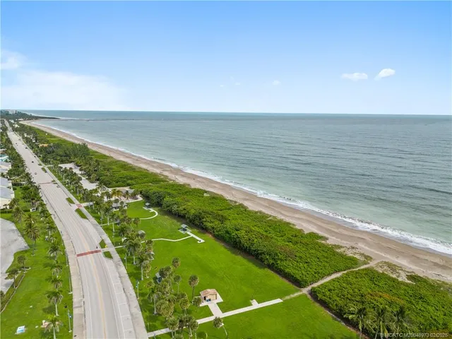 a view of an ocean from a balcony
