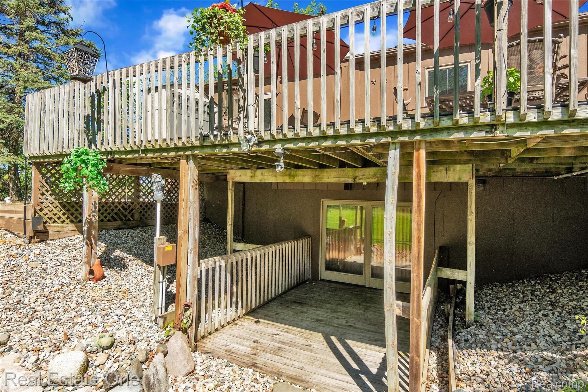 8816 Hilton Road Brighton, MI 48114 - Photo 31 of 45 Back Deck ~ Patio