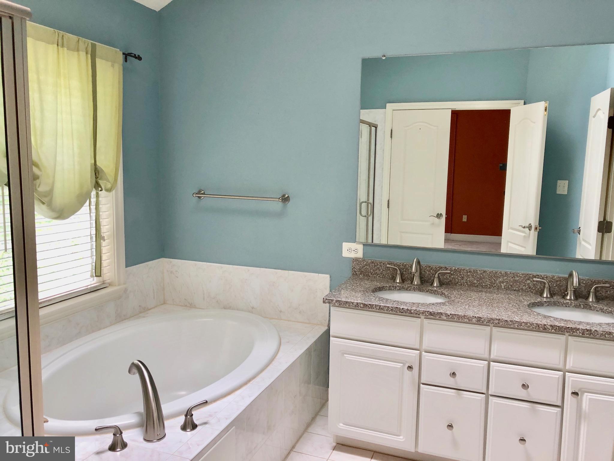 6402 Spring View Place Rockville, MD 20852 - Photo 19 of 25 a bathroom with a tub sink and mirror