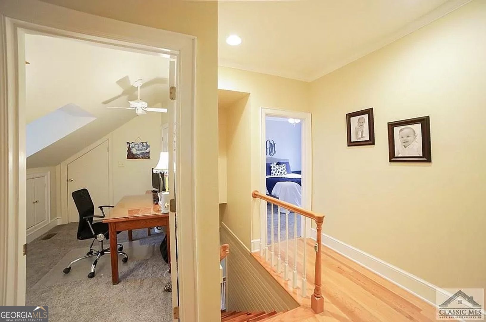 482 Highland Avenue Athens, GA 30606 - Photo 13 of 24 a view of a hallway with workspace