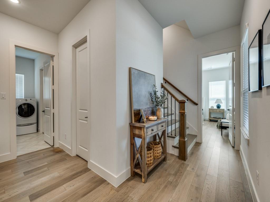 1956 Jc Maples Road Gunter, TX 75058 - Photo 30 of 38 a view of a livingroom with furniture and hardwood floor